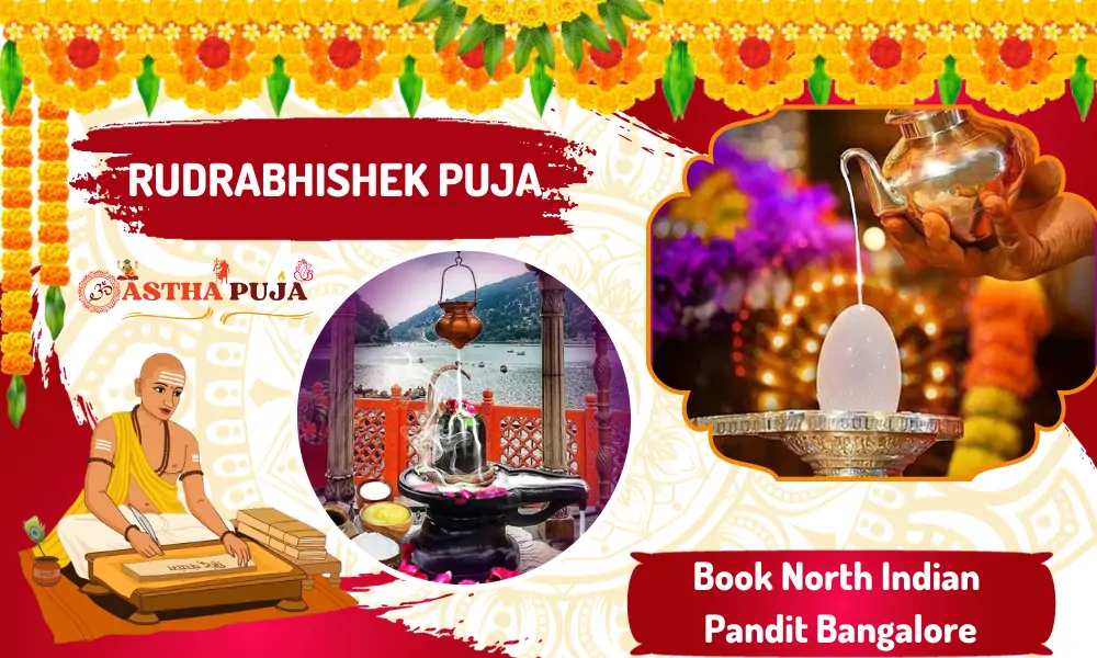 Rudrabhishek Puja banner dedicated to Lord Shiva